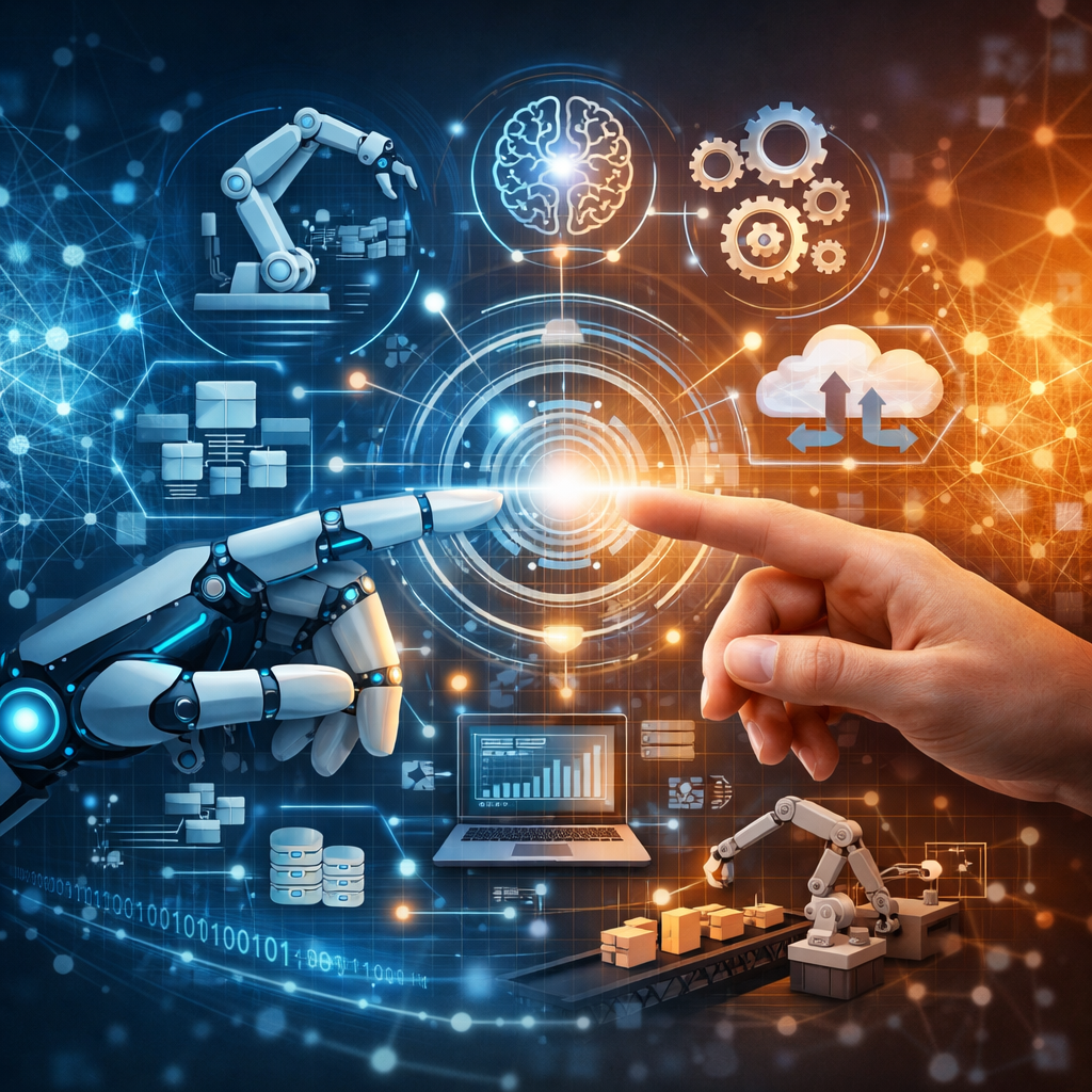 intelligent automationdont include the words just a visual-1